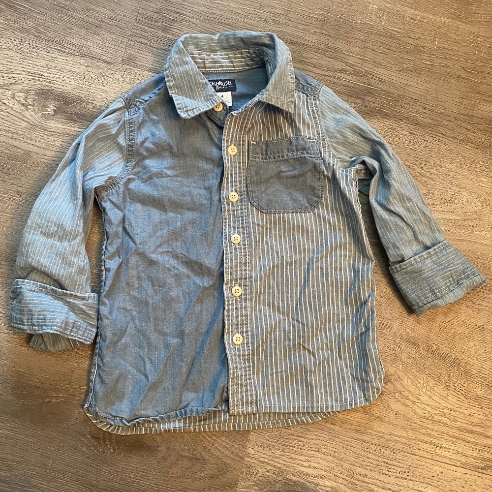 Osh Kosh | denim toddler button down